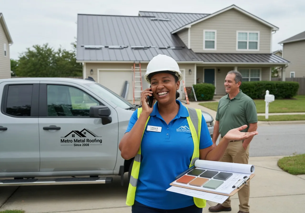 Storm Damage Metal Roof Repair in Brightwood, VA